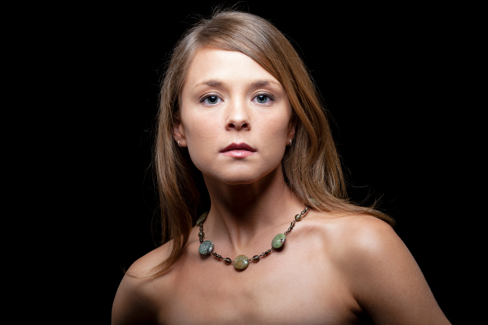 Young Woman with Necklace